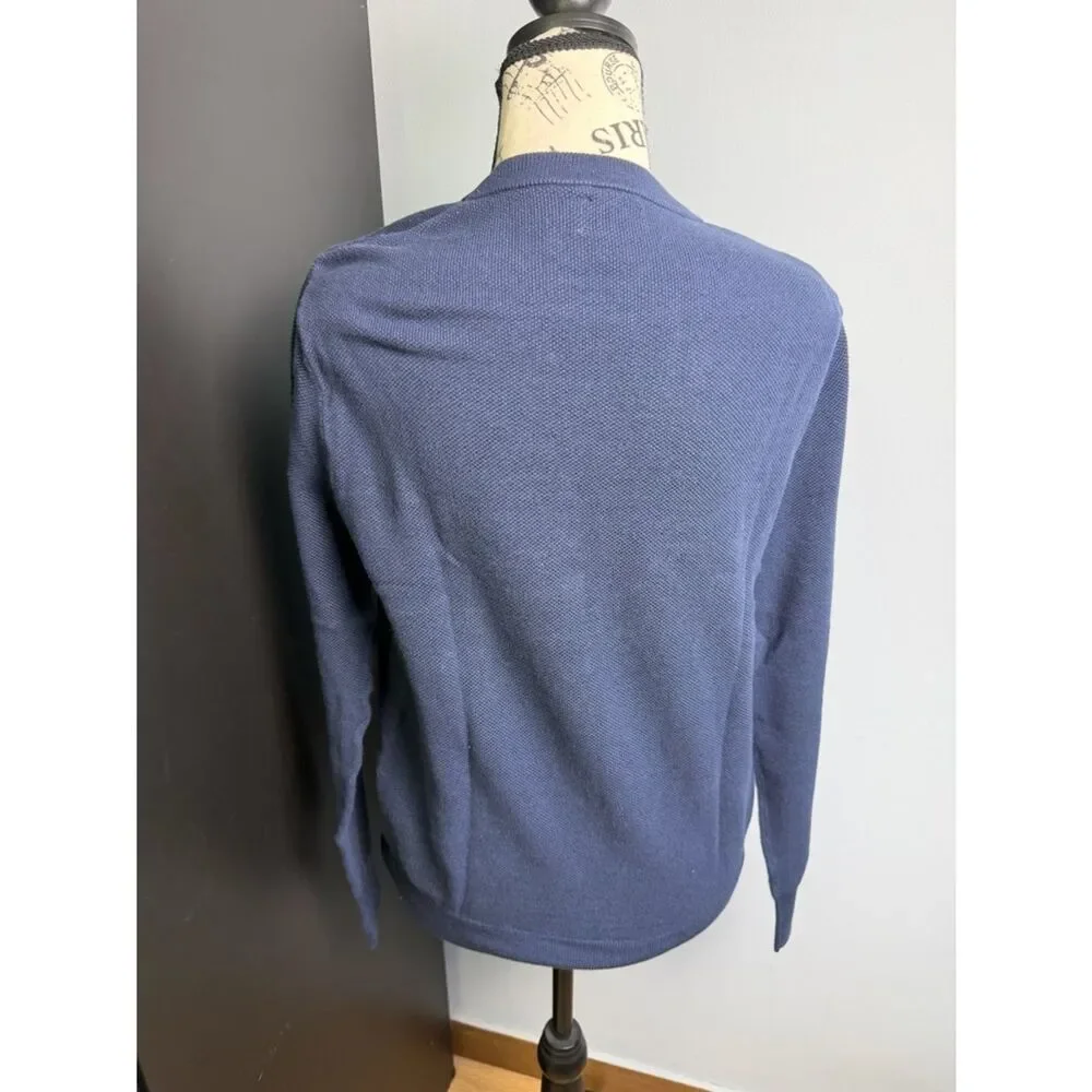 J.Crew Cotton piqué-stitch crewneck sweater NWOT Size S